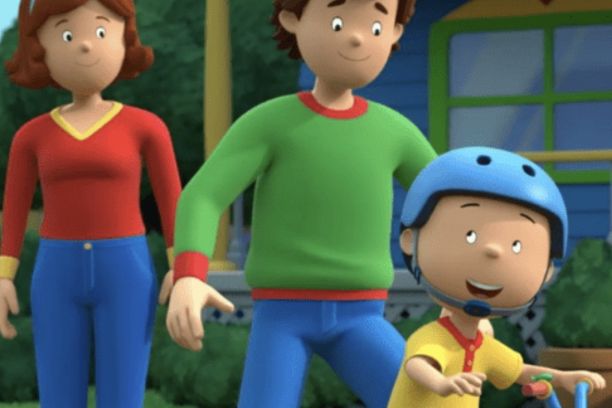 how tall is caillou parents