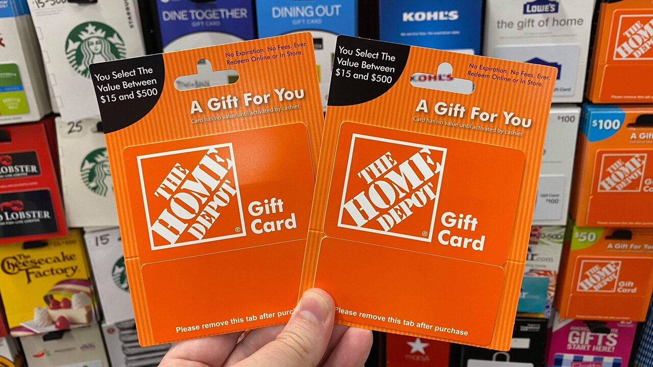 Can You Use a Home Depot Gift Card Online