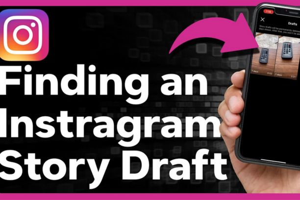 where is draft in instagram app