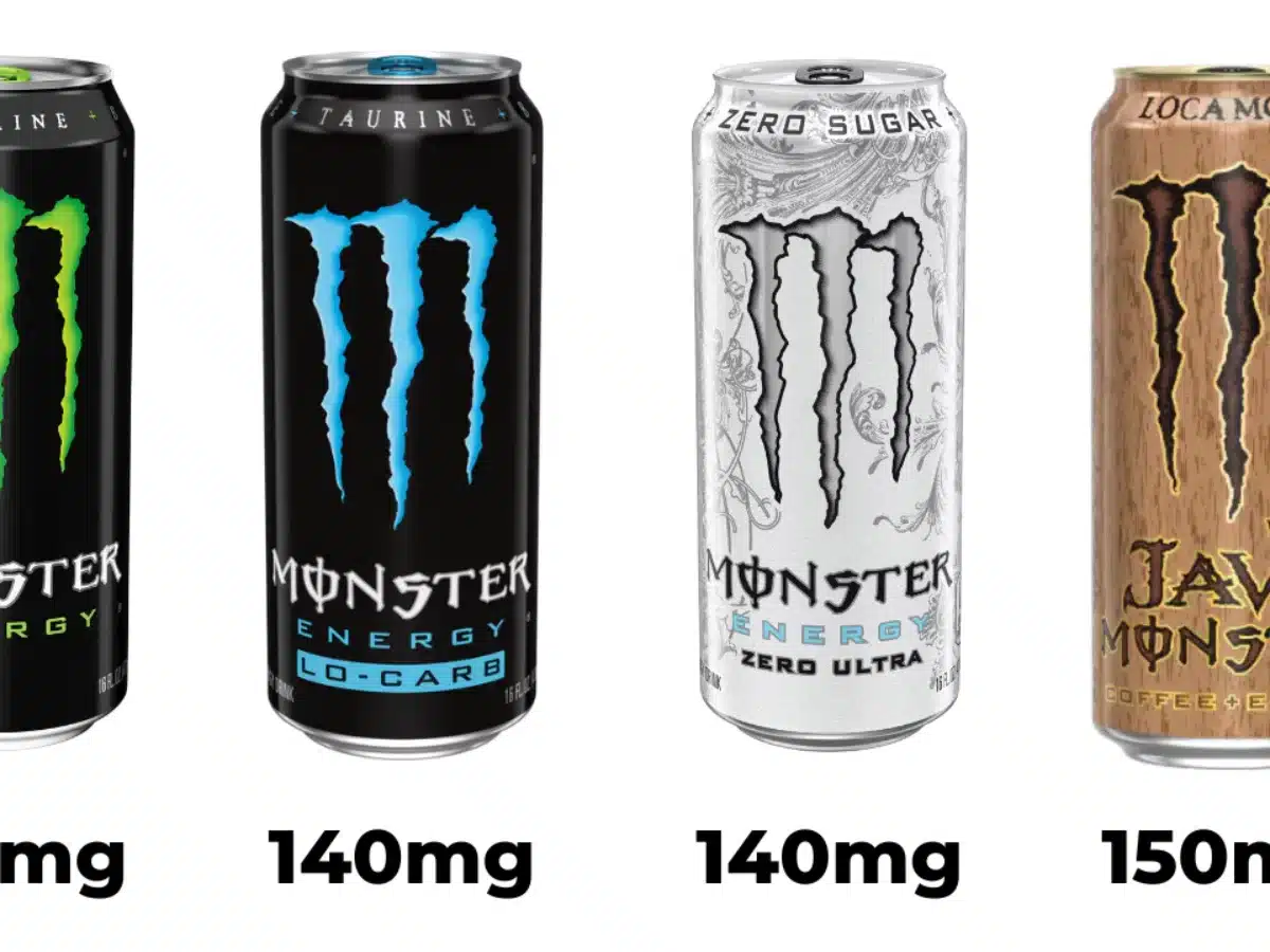 How Much Caffeine in Monster