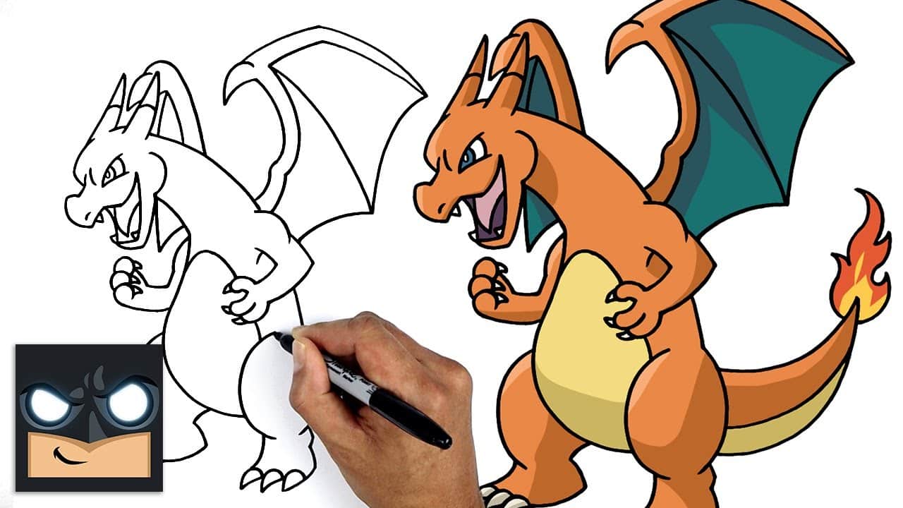 How-to-Draw-Charizard