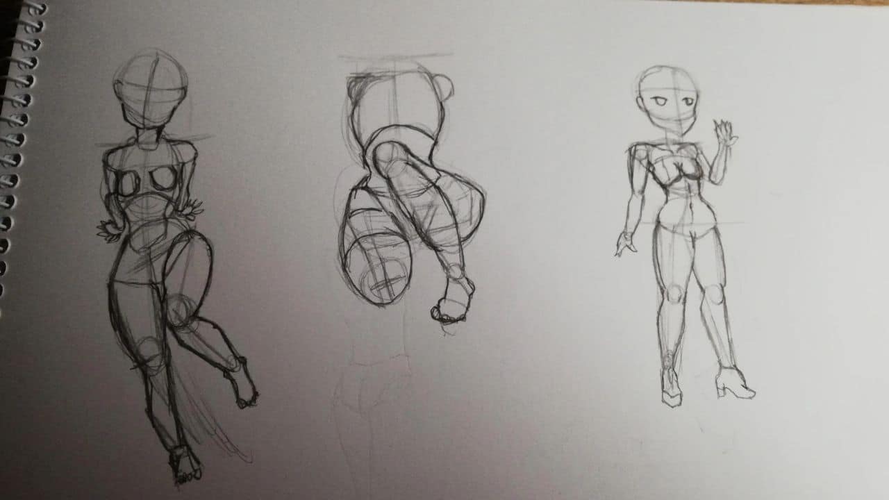 How to draw bodies