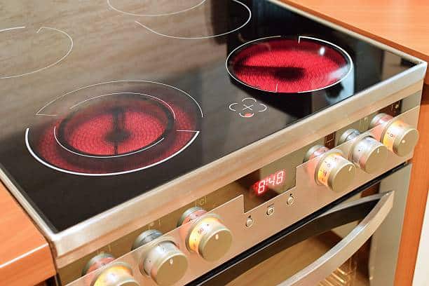 how to clean electric stove top