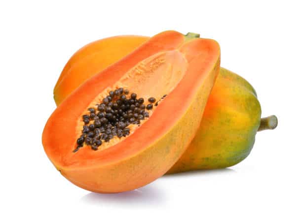 how to cut papaya