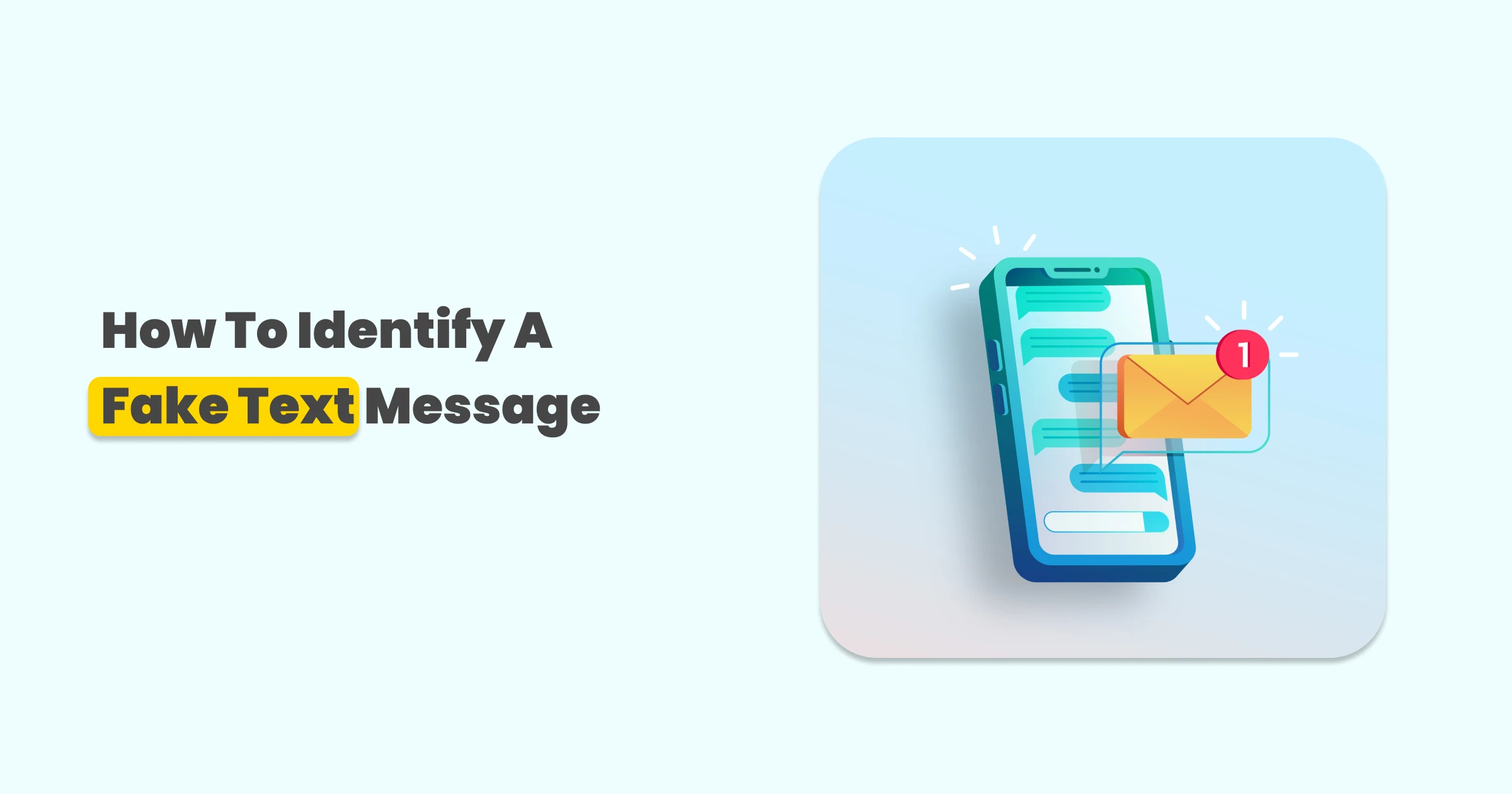 How to Identify a Fake Text Message