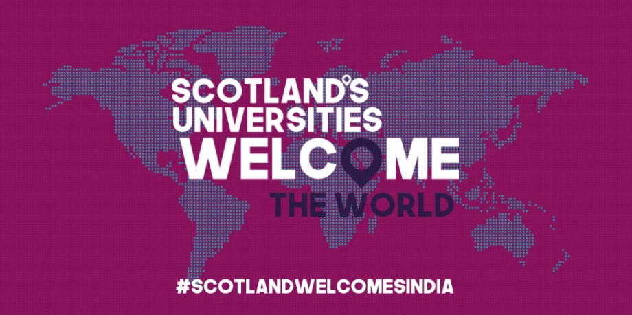 سکاٹ لینڈ کا استقبال - ہندوستانی اسکالرشپ