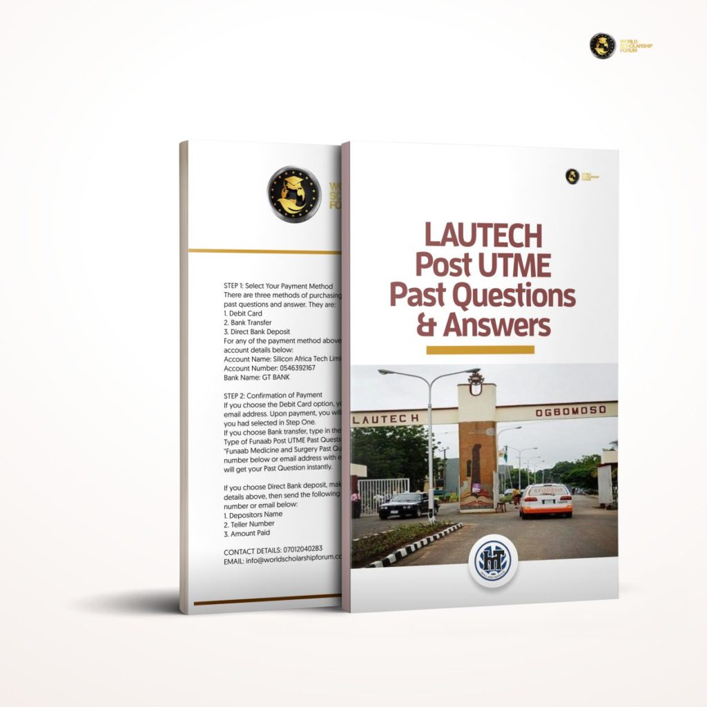 LAUTECH -post-utme-past-questions-answers