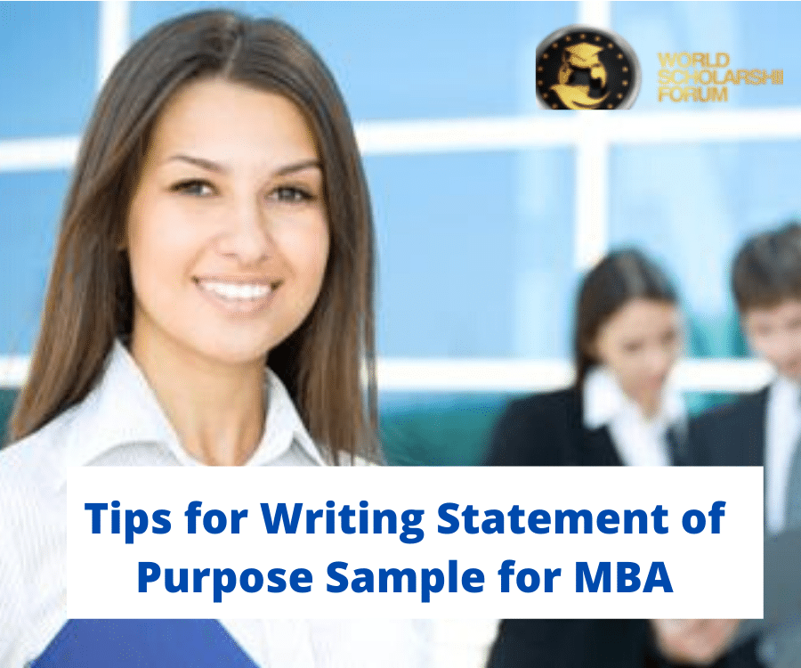 Tips for Writing Statement of Purpose Sample for MBA