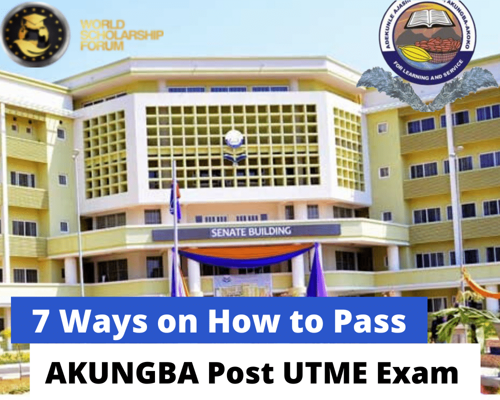 2020 میں AKUNGBA پوسٹ UTME امتحان پاس کرنے کے طریقے