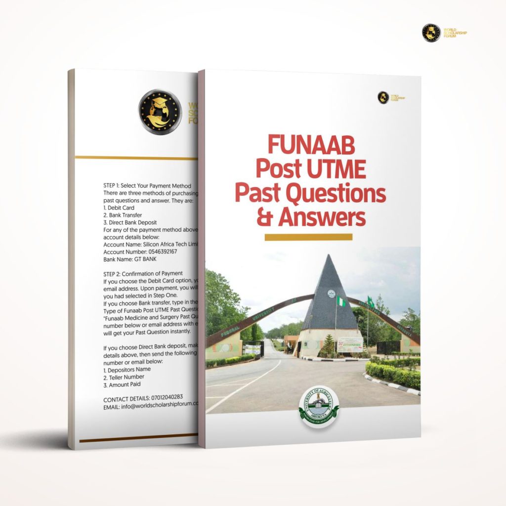 funaab-post-utme-past-questions-answers