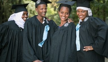 Ethiopian students studying in UK
