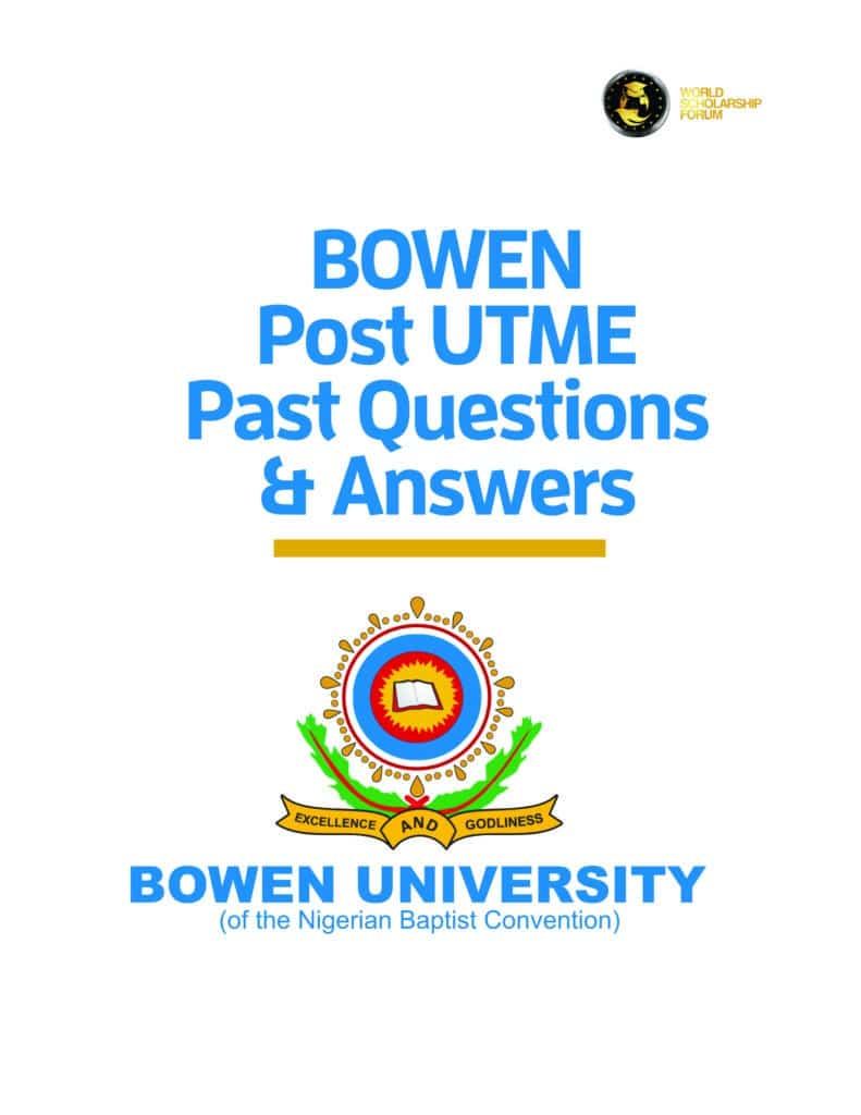 bowen-post-utme-past-perguntas e respostas