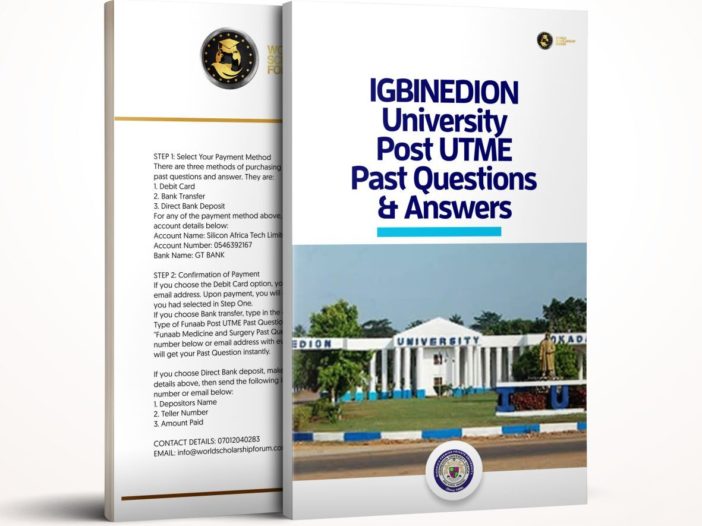 igbinedion-university-post-utme-past-questions