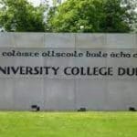 University College Dublin CONSUS Ph.D. Bursa de studiu