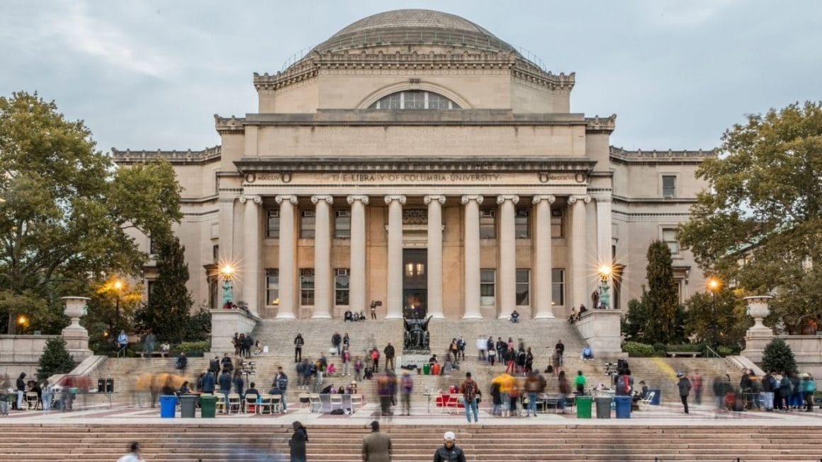 Toelatingsvoorwaarden Columbia University SAT, ACTscore in 2023