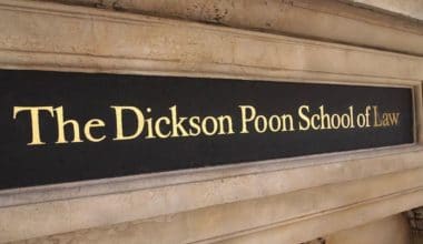 Becas de pregrado en derecho Dickson Poon