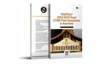 FedPolyAdo post Utme Past Questions
