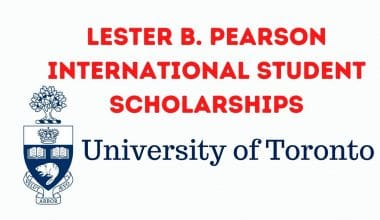 لیسٹر بی۔ پیئرسن-بین الاقوامی-طلباء وظائف