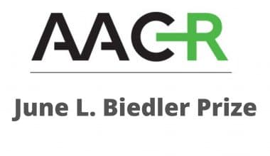 AACR-June-L.-Biedler-Prize۔