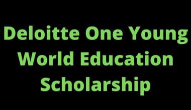 Deloitte-One-Young-World-Education-Scholarship