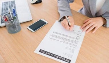 how to write a letter of resignation