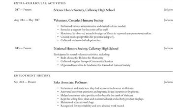 Best Tips on How to Write a High School Student Resume