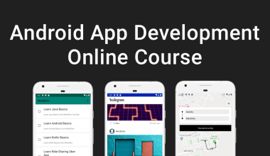 Cursos on-line de desenvolvimento de aplicativos Android