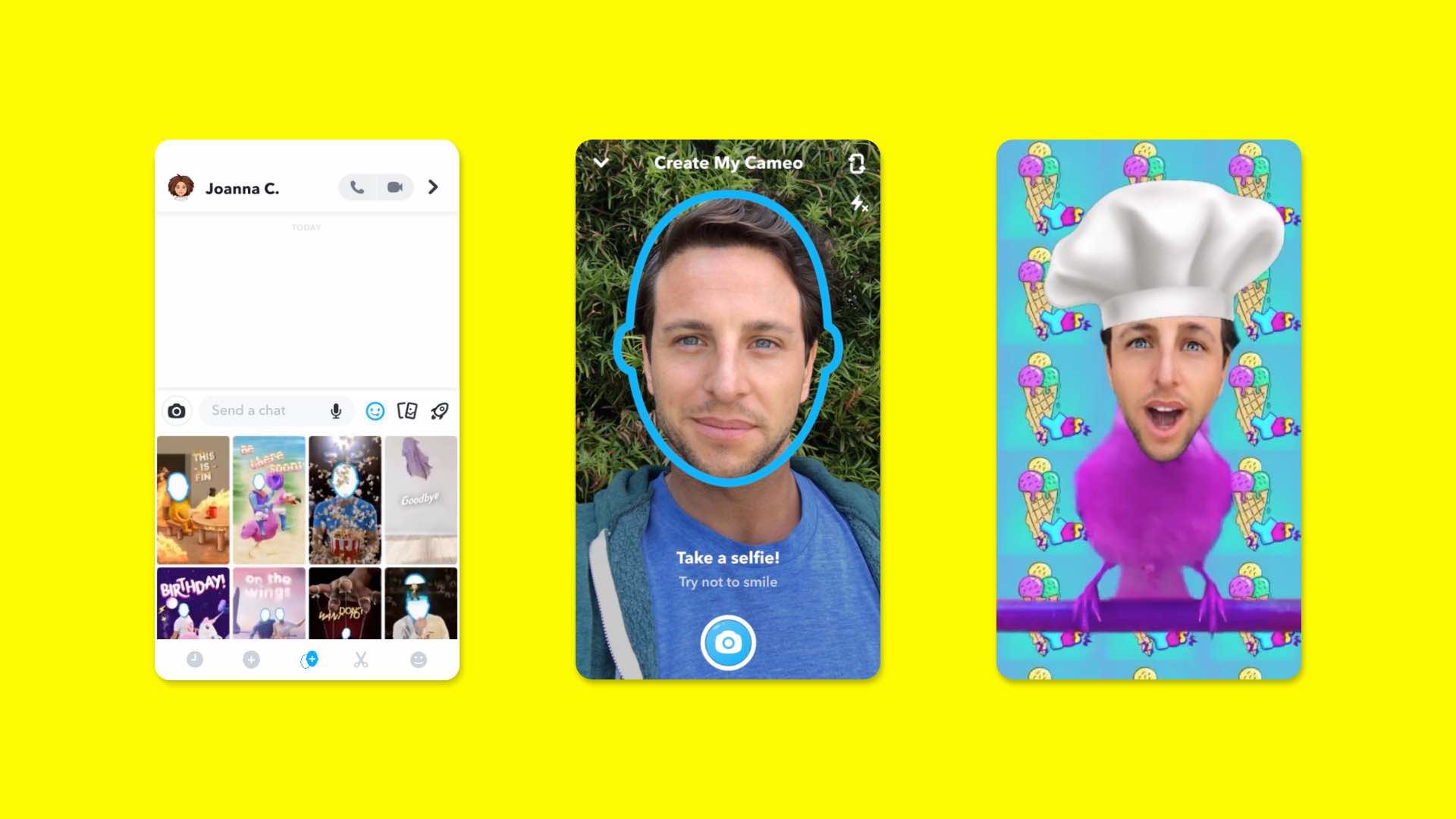 How To Change Cameo Selfie On Snapchat