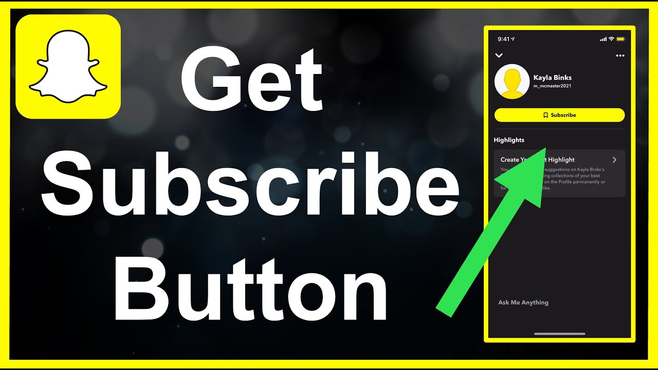 How To Make A Subscription On Snapchat