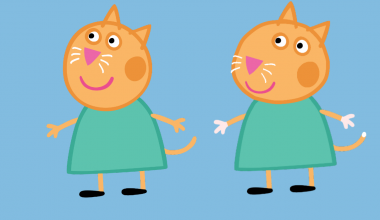 How is old Candy Cat from Peppa Pig