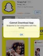 Why Won't Snapchat Download On My iPhone?
