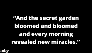 Secret Garden Quotes