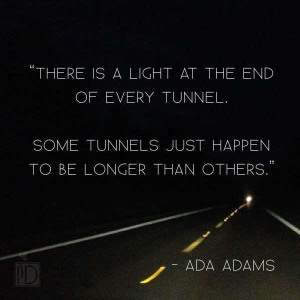 Light At The End Of The Tunnel Quotes   Kiiky - 57