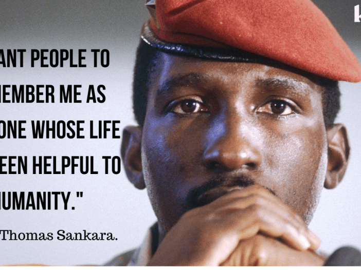 Frases de Thomas Sankara