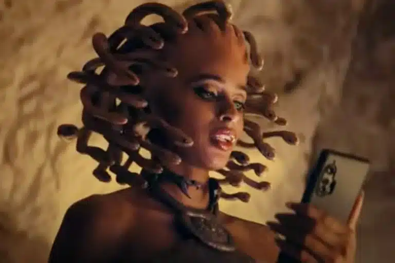 Who Plays Medusa In Amazon Commercial