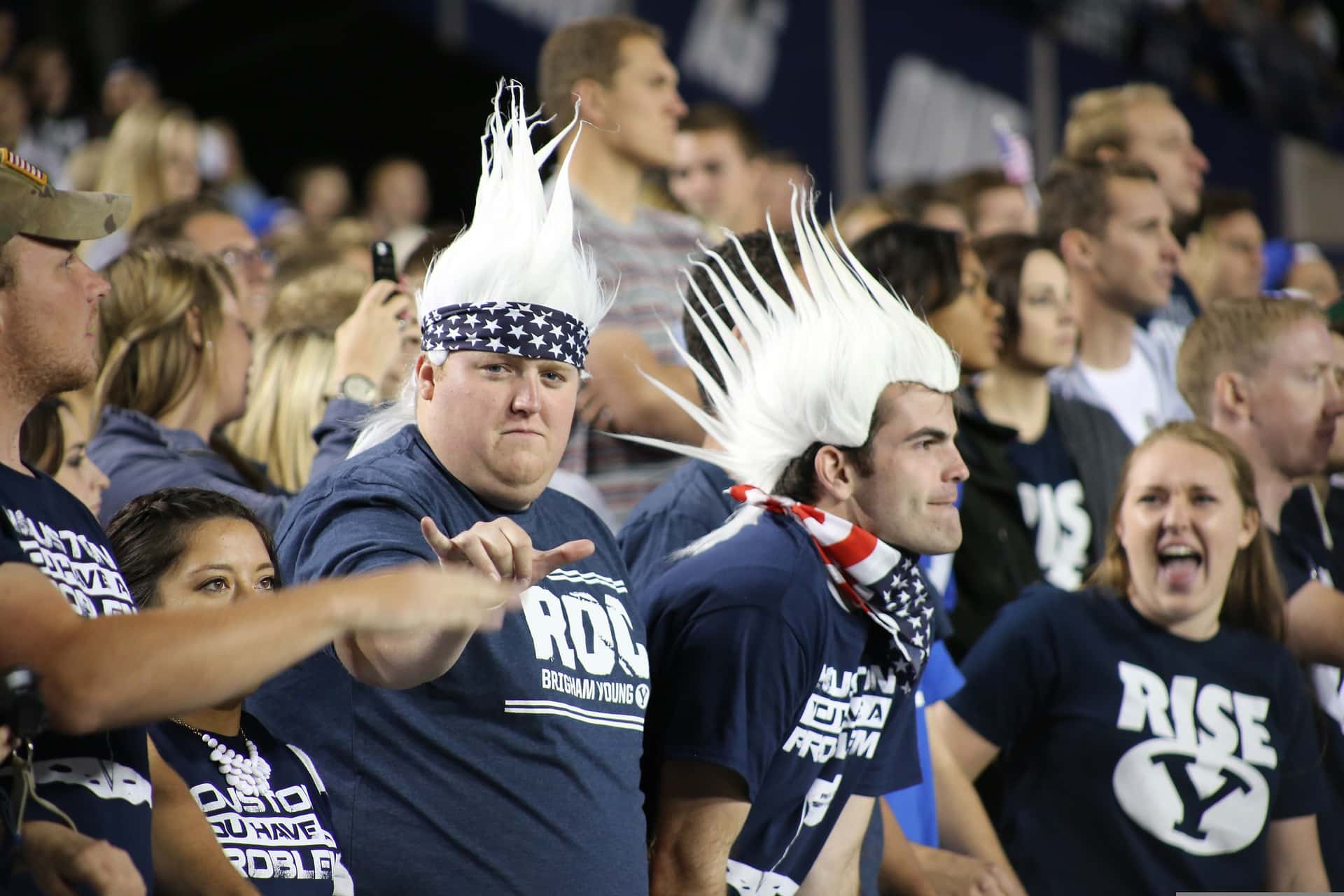 best college football student sections