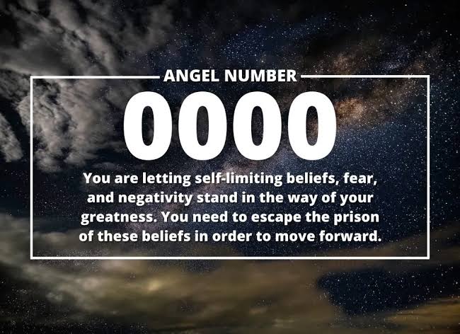 Angel number 0000