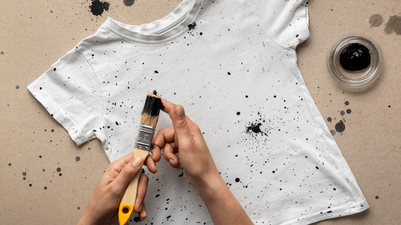 Latex Paint out of Clothes