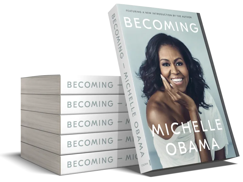 Inspirational books for women: Becoming by Michelle Obama