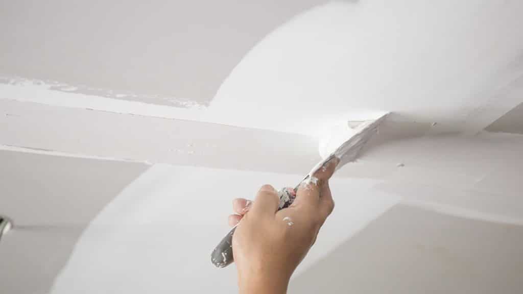 Taping and Mudding of Drywall