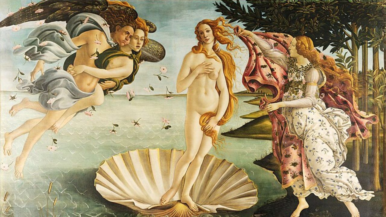 The Birth of Venus Painting