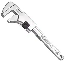 What is a monkey wrench look like
