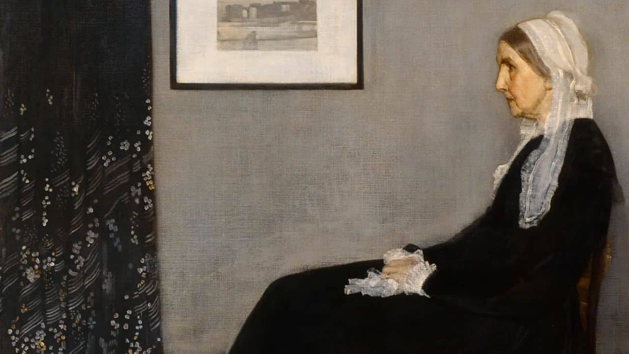 Whistler's Mother Painting