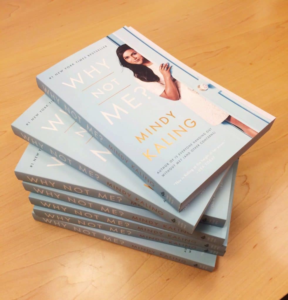 inspirational books for women: Why Not Me By Mindy Kaling