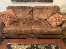 suede couch