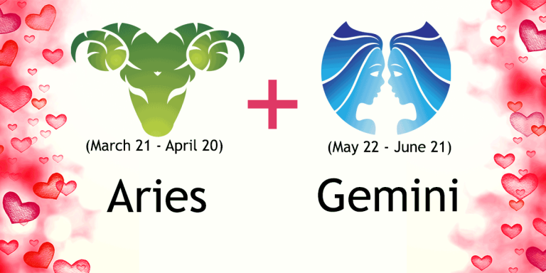 Aries And Gemini Compatibility 768x384 